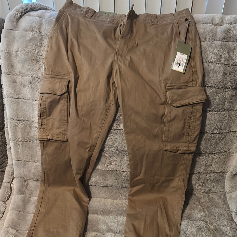 Goodfellow & Co Tan Cargo Pants Relaxed Fit